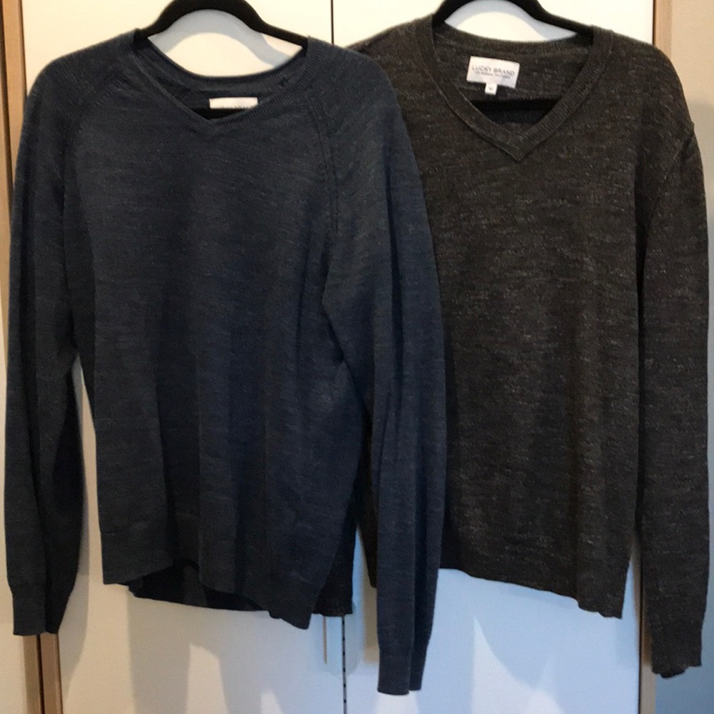 Bundle of 2 lucky brand sweaters